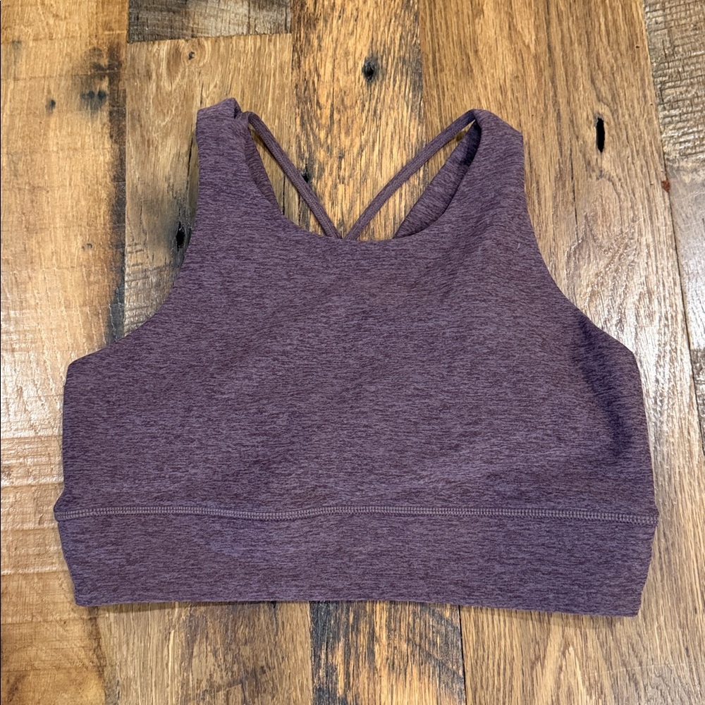 Vuori Purple Sports Bra medium. Purple - Picture 3 of 8